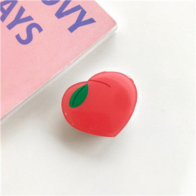 New Hot-selling Universal Cute Cartoon Foldable Mobile Phone Finger Ring Bracket Handle Airbag Bracket Accessories For iPhone freeshipping - Best iPhone Cases Accessories