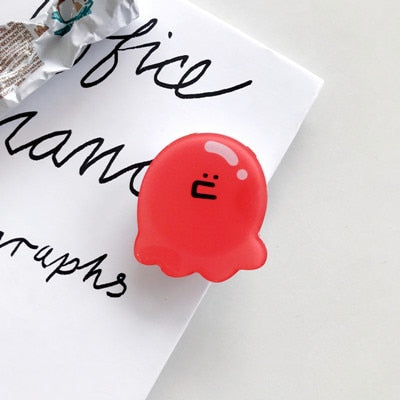New Hot-selling Universal Cute Cartoon Foldable Mobile Phone Finger Ring Bracket Handle Airbag Bracket Accessories For iPhone freeshipping - Best iPhone Cases Accessories