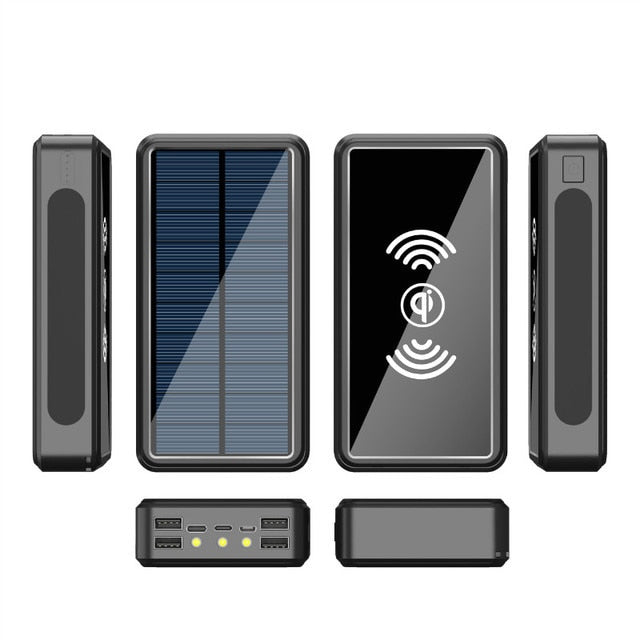 Solar Power Bank 80000mAh Emergency Battery for iPhone freeshipping - Best iPhone Cases Accessories
