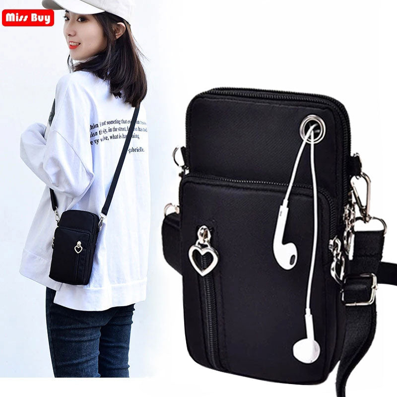 Universal Mobile Phone Bag For Samsung/iPhone/Huawei/HTC/LG Case Wallet Outdoor Sport Arm Purse Shoulder Bag Women Phone Pouch freeshipping - Best iPhone Cases Accessories