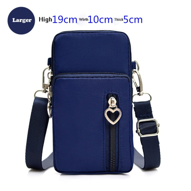 Universal Mobile Phone Bag For Samsung/iPhone/Huawei/HTC/LG Case Wallet Outdoor Sport Arm Purse Shoulder Bag Women Phone Pouch freeshipping - Best iPhone Cases Accessories