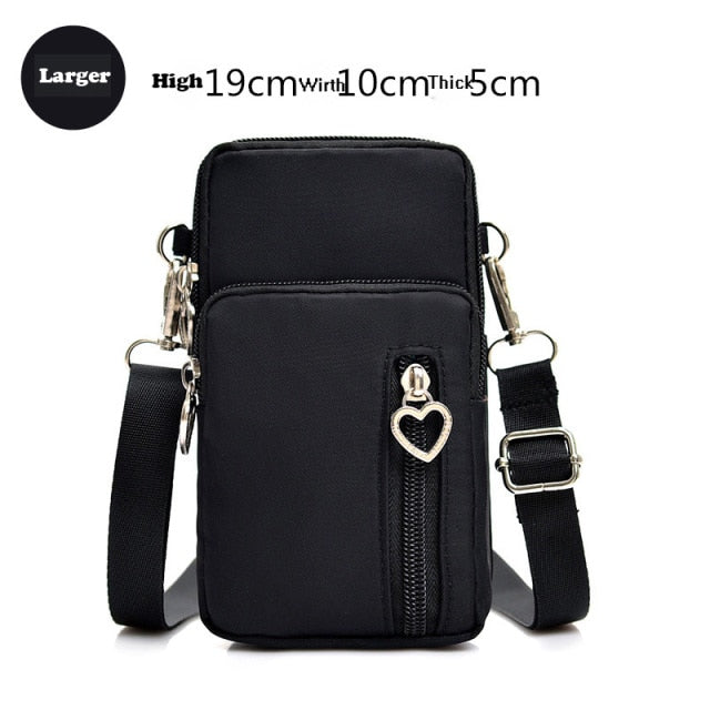 Universal Mobile Phone Bag For Samsung/iPhone/Huawei/HTC/LG Case Wallet Outdoor Sport Arm Purse Shoulder Bag Women Phone Pouch freeshipping - Best iPhone Cases Accessories