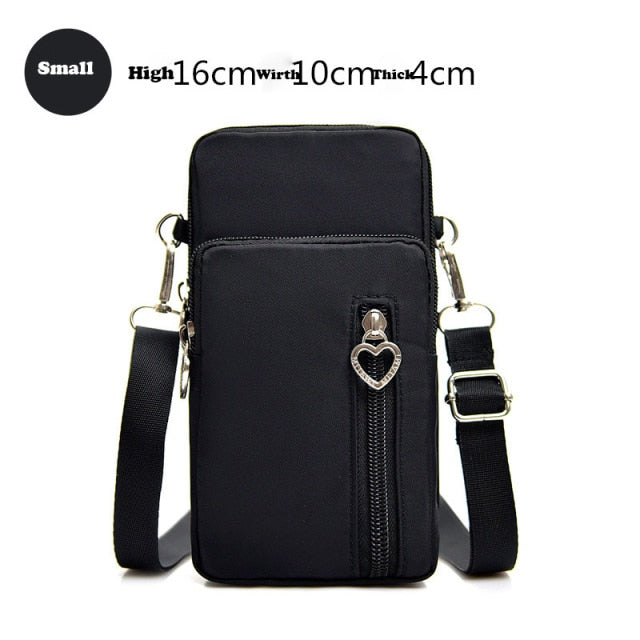 Universal Mobile Phone Bag For Samsung/iPhone/Huawei/HTC/LG Case Wallet Outdoor Sport Arm Purse Shoulder Bag Women Phone Pouch freeshipping - Best iPhone Cases Accessories