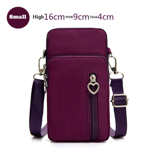 Universal Mobile Phone Bag For Samsung/iPhone/Huawei/HTC/LG Case Wallet Outdoor Sport Arm Purse Shoulder Bag Women Phone Pouch freeshipping - Best iPhone Cases Accessories