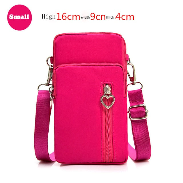 Universal Mobile Phone Bag For Samsung/iPhone/Huawei/HTC/LG Case Wallet Outdoor Sport Arm Purse Shoulder Bag Women Phone Pouch freeshipping - Best iPhone Cases Accessories