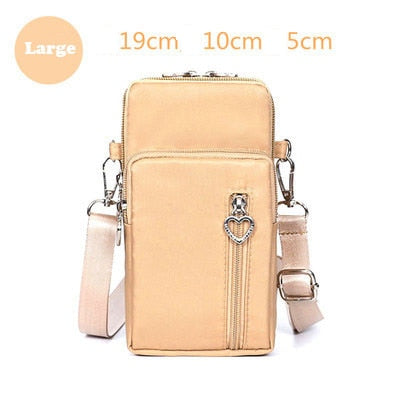Universal Mobile Phone Bag For Samsung/iPhone/Huawei/HTC/LG Case Wallet Outdoor Sport Arm Purse Shoulder Bag Women Phone Pouch freeshipping - Best iPhone Cases Accessories