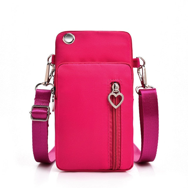 Universal Mobile Phone Bag For Samsung/iPhone/Huawei/HTC/LG Case Wallet Outdoor Sport Arm Purse Shoulder Bag Women Phone Pouch freeshipping - Best iPhone Cases Accessories