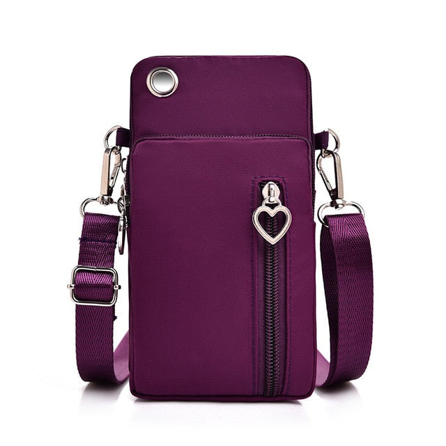 Universal Mobile Phone Bag For Samsung/iPhone/Huawei/HTC/LG Case Wallet Outdoor Sport Arm Purse Shoulder Bag Women Phone Pouch freeshipping - Best iPhone Cases Accessories