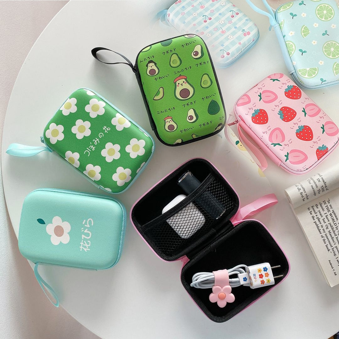 Airpod's Headphone Cartoon Mini Storage bags for iPhone freeshipping - Best iPhone Cases Accessories