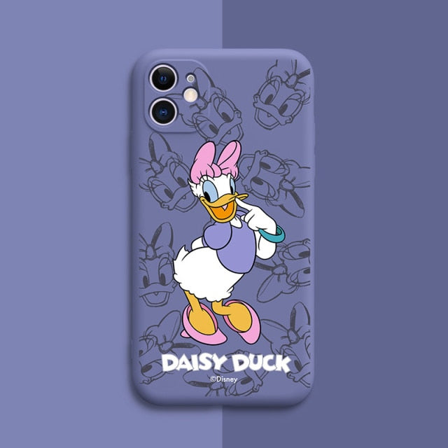 DISNEY 2021 Minnie Silicone Case for IPhone 13 13Pro Xs Max iPhone 7 8 Plus 12 Official Liquid Silicon 360 Full Cover zz0524 freeshipping - Best iPhone Cases Accessories