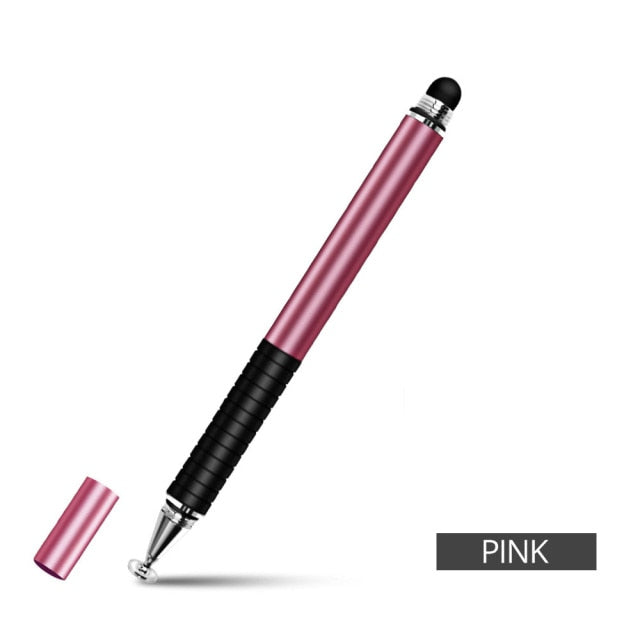 Universal 2 in 1 Stylus Pen for Apple iPad iPhone Drawing Capacitive Screen Pencil Caneta Touch Pen for Mobile Phone Accessories freeshipping - Best iPhone Cases Accessories