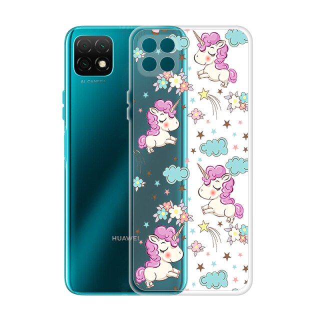 Cartoon Case Clear Silicone Soft TPU Shockproof Phone Cover freeshipping - Best iPhone Cases Accessories