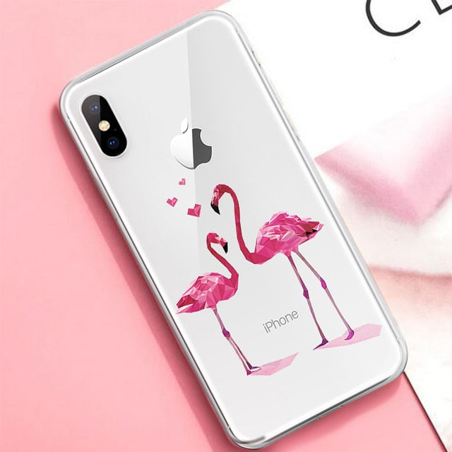 TPU Cactus Pineapple Patterned Case For iPhone X XS Max XR 7 8 6 6S Plus 10 5 S 5S SE Ultra Thin TPU Cover Phone Cases freeshipping - Best iPhone Cases Accessories
