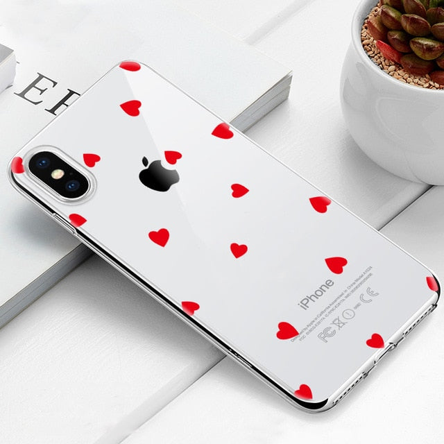 TPU Cactus Pineapple Patterned Case For iPhone X XS Max XR 7 8 6 6S Plus 10 5 S 5S SE Ultra Thin TPU Cover Phone Cases freeshipping - Best iPhone Cases Accessories