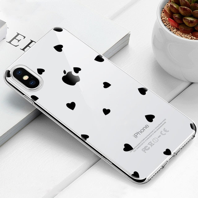 TPU Cactus Pineapple Patterned Case For iPhone X XS Max XR 7 8 6 6S Plus 10 5 S 5S SE Ultra Thin TPU Cover Phone Cases freeshipping - Best iPhone Cases Accessories