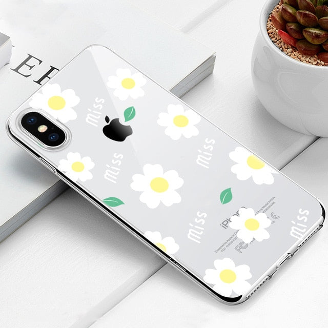 TPU Cactus Pineapple Patterned Case For iPhone X XS Max XR 7 8 6 6S Plus 10 5 S 5S SE Ultra Thin TPU Cover Phone Cases freeshipping - Best iPhone Cases Accessories