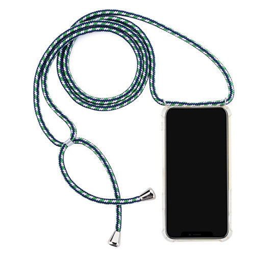 Fancy Holder/Necklace or Shoulder Strap with Clear TPU Case For iPhone freeshipping - Best iPhone Cases Accessories