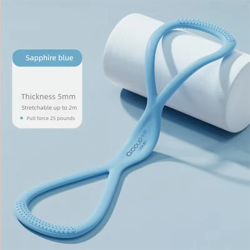 Blue Figure 8 Resistance Band Shoulder
