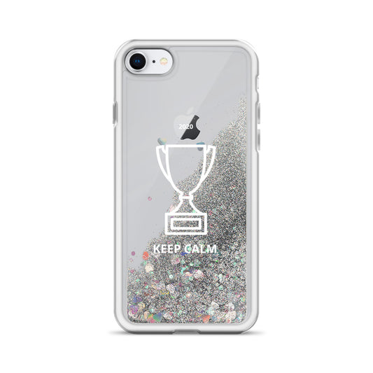 Keep Calm 2020 - Liquid Glitter iPhone Case freeshipping - Best iPhone Cases Accessories