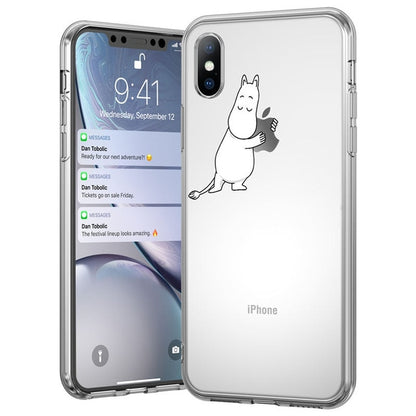 Clear Cute Cartoon Animal iPhone Case Soft TPU freeshipping - Best iPhone Cases Accessories