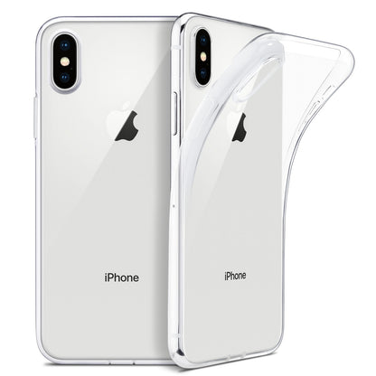 Crystal Clear Slim Clear Soft TPU Cover Support iPhone