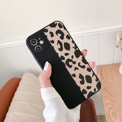 Ranipobo Leopard Print Phone Case For iPhone 13 12 11 X XR XS Max Soft Cover Shockproof Fashion Cover For iPhone 13 12 7 8 7Plus freeshipping - Best iPhone Cases Accessories