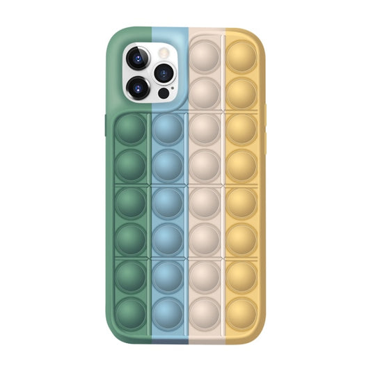 for iPhone Xr Bubble Case For iPhone 12 11 13 Pro Max Mini 7 8 XS XR SE Cover Reliver Stress Fidget Toys Push Bubble Antistress freeshipping - Best iPhone Cases Accessories