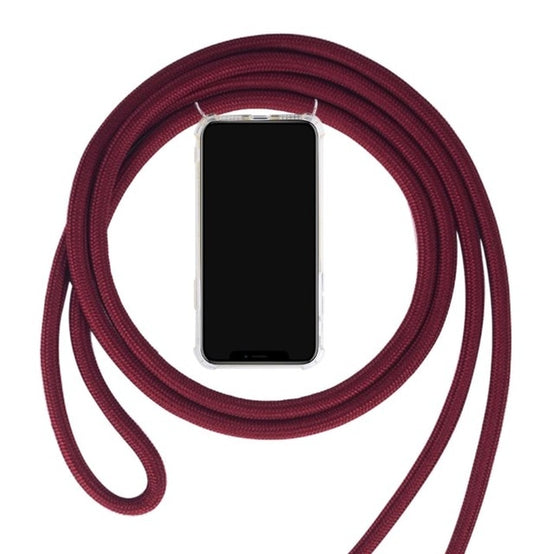 Fancy Holder/Necklace or Shoulder Strap with Clear TPU Case For iPhone freeshipping - Best iPhone Cases Accessories